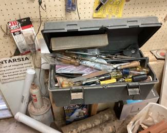 Collection of Tools in Toolbox
