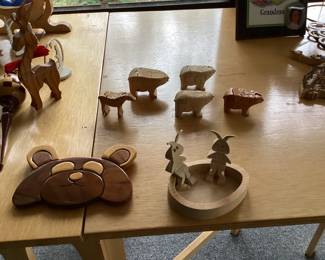 Hand Carved Nic Nacs