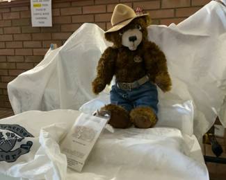 Rare “Vintage” Smokey the Bear with certificate of authenticity.