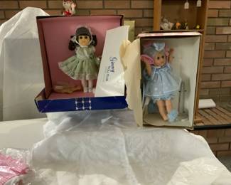 Additional “Ginny” dolls never used with all original packaging.
