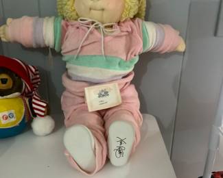Original “signed” Xavier Roberts Cabbage Patch Doll.