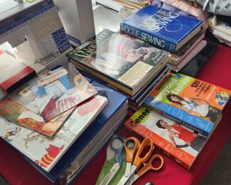 Viking Sewing/Embroidery Machine and Notions. 