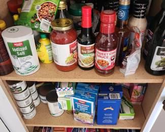 Some of the food and other things. Yes, there is a lot more food. 