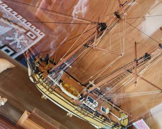 Sultana of 1767 Ship Model. 