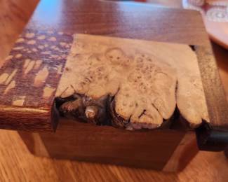 Handcrafted Wooden Box. 