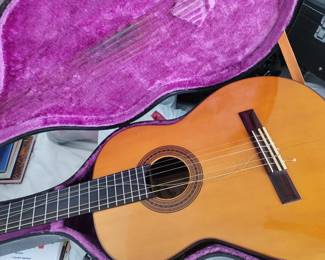 Yairi Guitar/Japan Guitar with Case. 