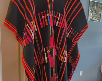 Latin Handwoven 'Poncho'. 