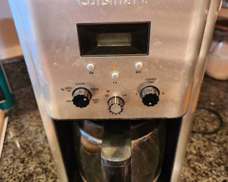Cuisinart Coffee Maker. 