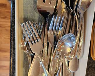 Stainless Steel Flatware. 