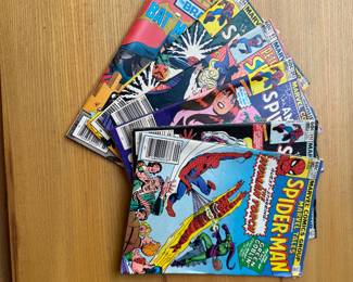 Marvel comics...also have lots of old puzzles and games