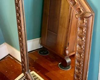 012: Octagonal Antique Mirror