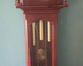 003: New England Clock Co. “Abel Cottey” Grandfather Clock
