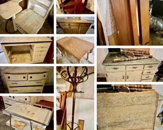 052: Primitive Furniture Assortment