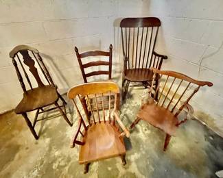 049: Antique Rockers and Chair