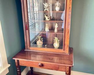 004: Antique Display Desk