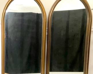 Two Arched Wall Mirrors