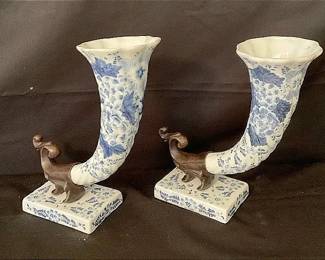 Maitland Smith Cornucopia Horns