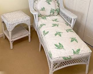 White Wicker Duo