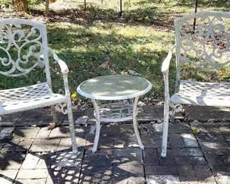 Cast Aluminum Patio Set