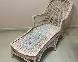 Wicker Lounge Chair