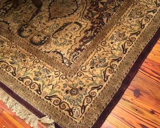 12’ x 9’ Hand woven rug 