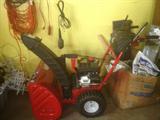 Troy-Bilt 26" snow thrower hardly used