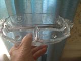 Rosepoint divided serving dish
