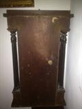 Back of Sperry & Shaw shelf clock