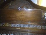 Baby grand music scrolled music stand