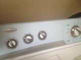Whirlpool washer control panel