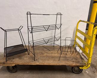 Various Mid-Century Iron pieces