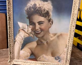 HUGE Film Art Murals of Miami photo. Early 1950’s.