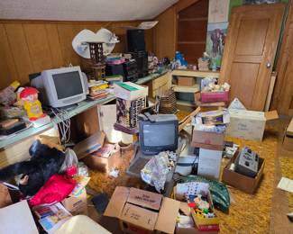 This is upstairs where you will just dig around and see what you will find!