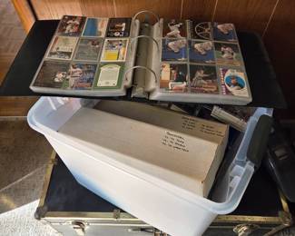 Whole Tub filled with 1980's-90s Baseball, Basketball cards, there's alot!
