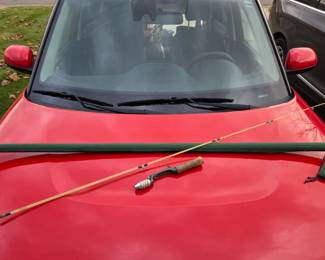 Heddon Fly Fishing rod Pal Spook #4451- 5-1/2 L in its own cloth tube