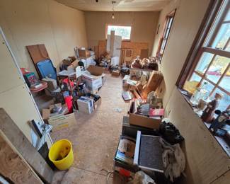 This is upstairs where you will just dig around and see what you will find!