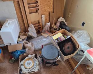 This is upstairs where you will just dig around and see what you will find!