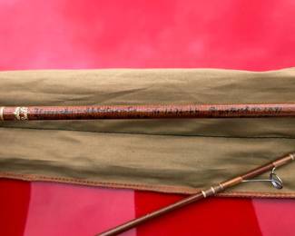 Horrock Fly Fishing rod No. 1276-66.....Registered No1091