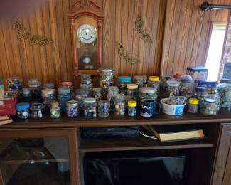 Lots of Vintage Marbles in Jars!
