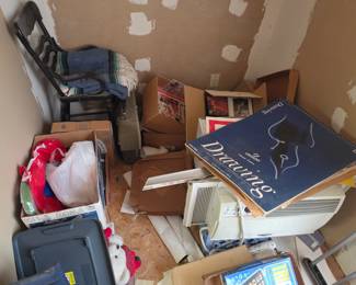 This is upstairs where you will just dig around and see what you will find!