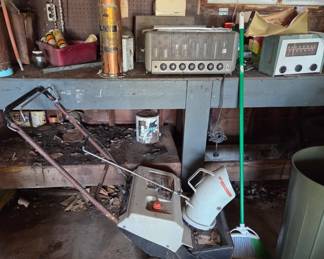 Snow blower works was used last winter.