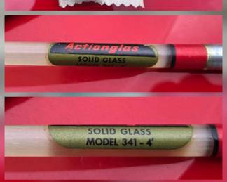 Action Rod Model 341-4' in original Cloth bag with tag