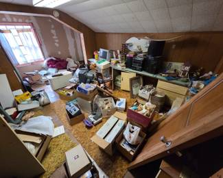 This is upstairs where you will just dig around and see what you will find!