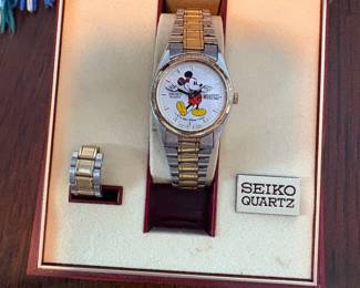 Seiko Mickey Mouse Watch