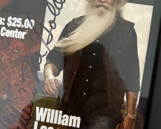 William Lee Golden Autographed