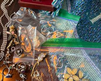 More costume & gold jewelry