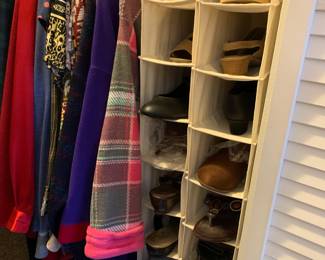 Shoes in great condition and clothing