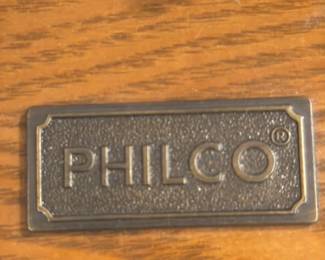 Philco Record Player Console with Storage