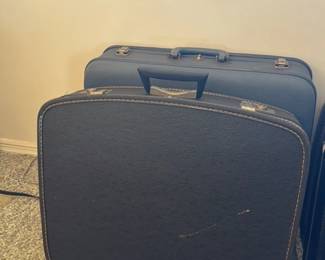 Vintage Hard Shell Suitcase Set