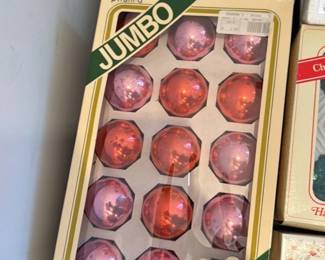 Vintage Glass Christmas Ornaments